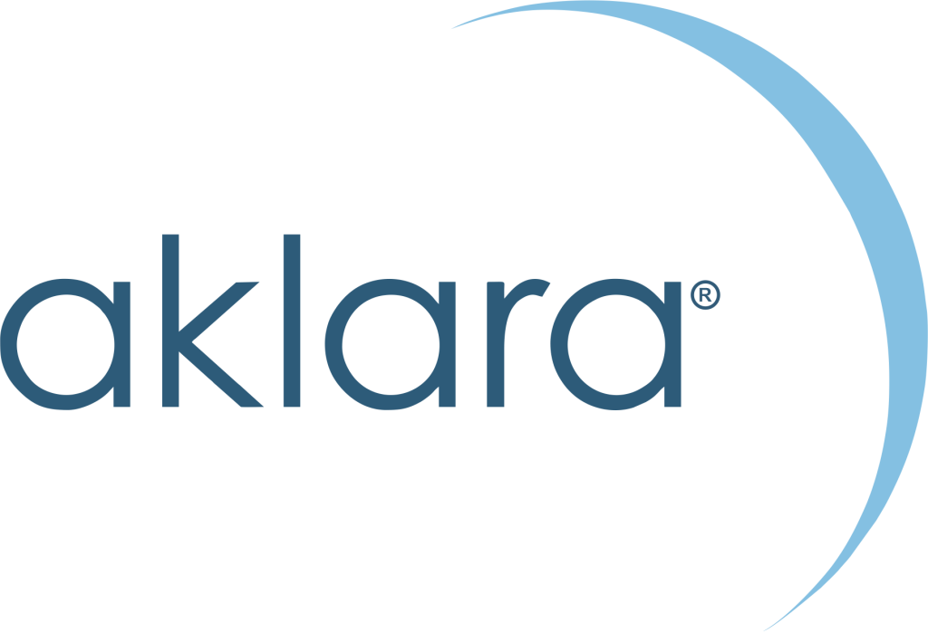 logo aklara con registro de marca